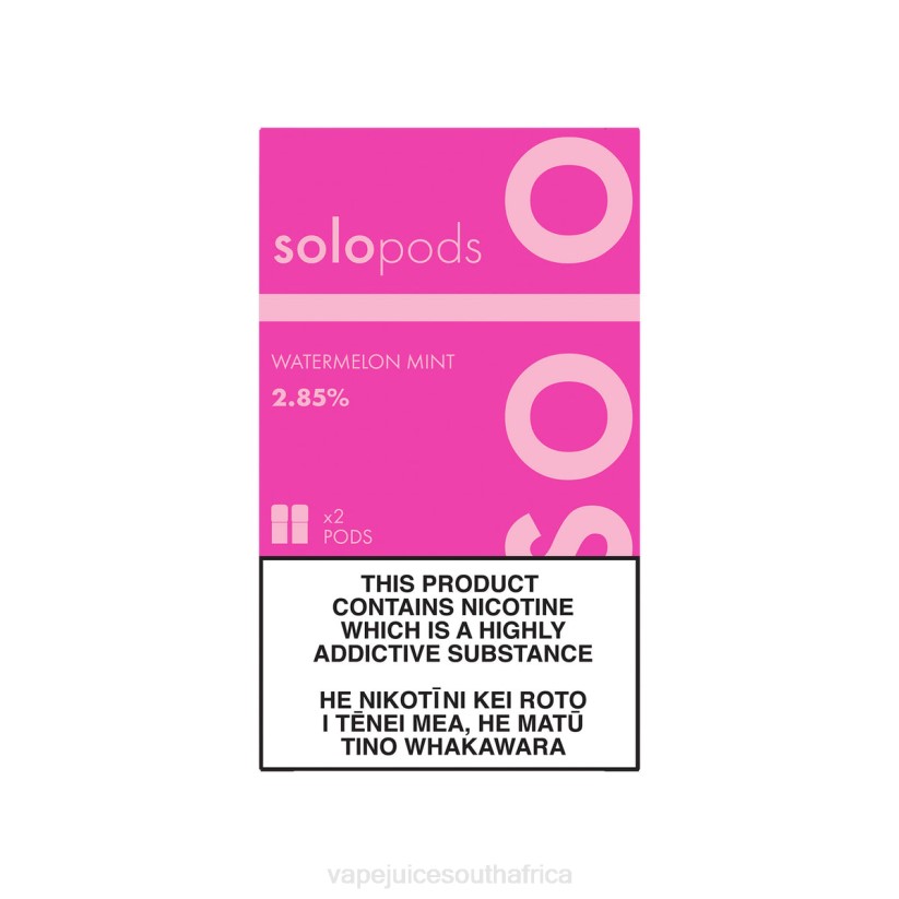Vape Juice South Africa - Solo Replacement Pod 2-Pack D6DH61 Watermelon Mint