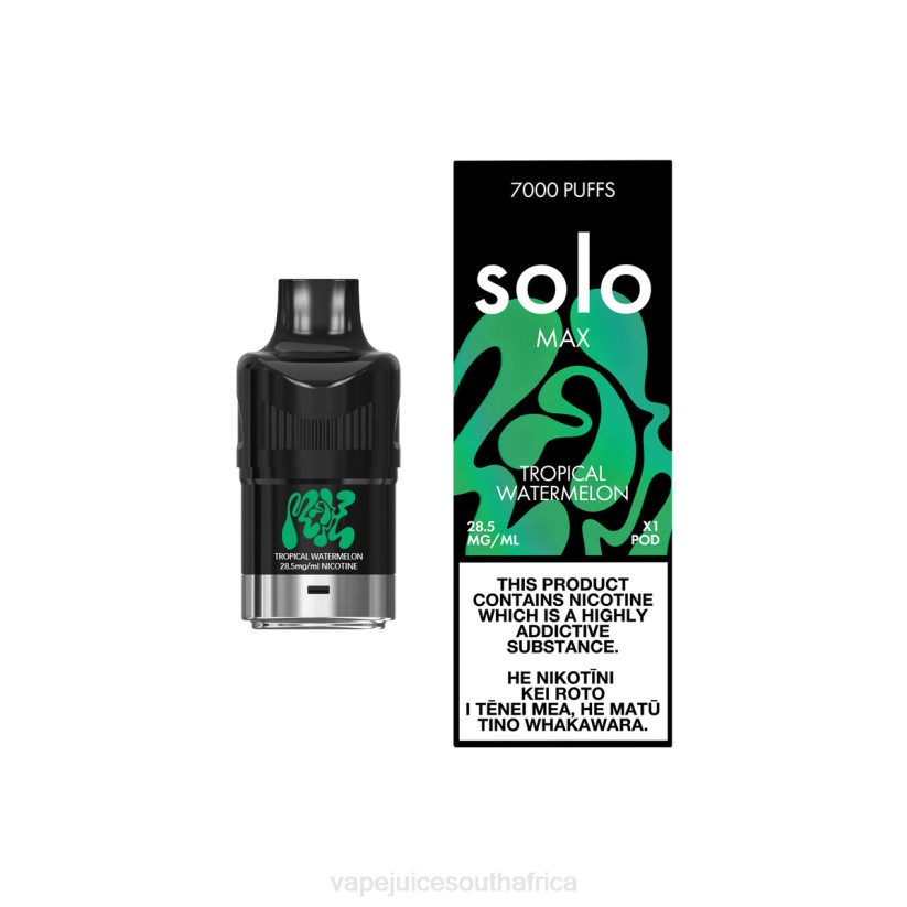 Vape Pods - Solo MAX Pod D6DH82 Tropical Watermelon