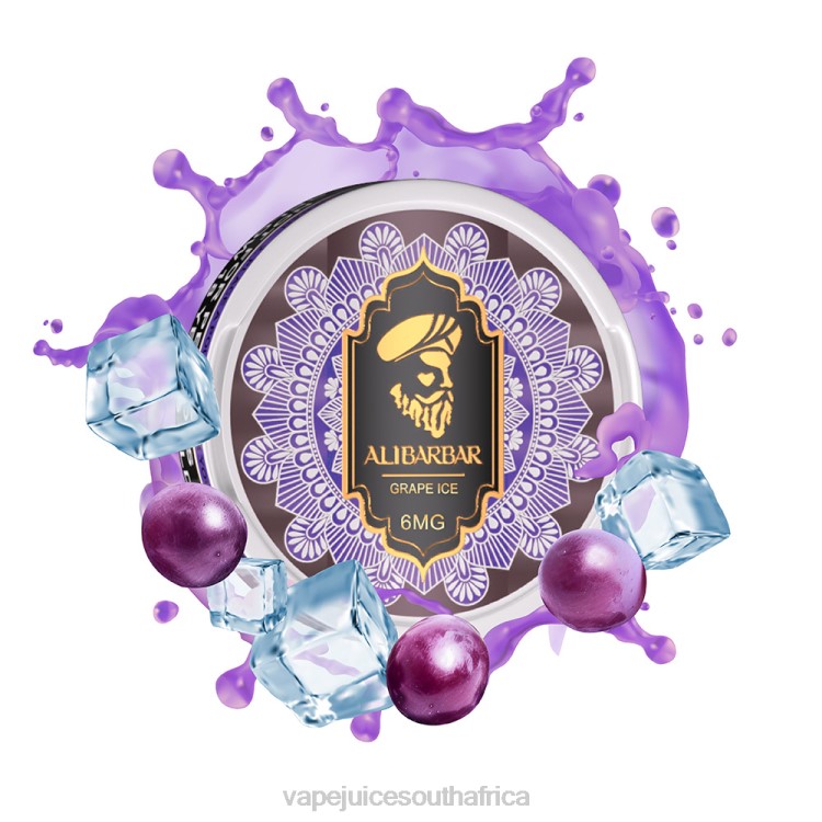E-Liquid Vape - Alibarbar Nicotine Pouches Strawberry Watermelon Ice V2R693