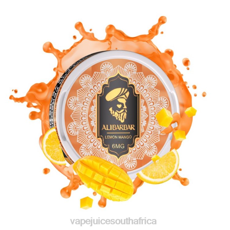 Vape Juice South Africa - Alibarbar Nicotine Pouches Lemon Mango V2R686