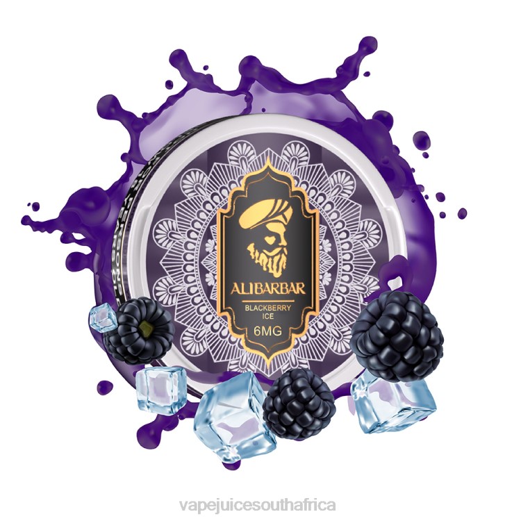Vape Juice South Africa - Alibarbar Nicotine Pouches Strawberry Kiwi Ice V2R691