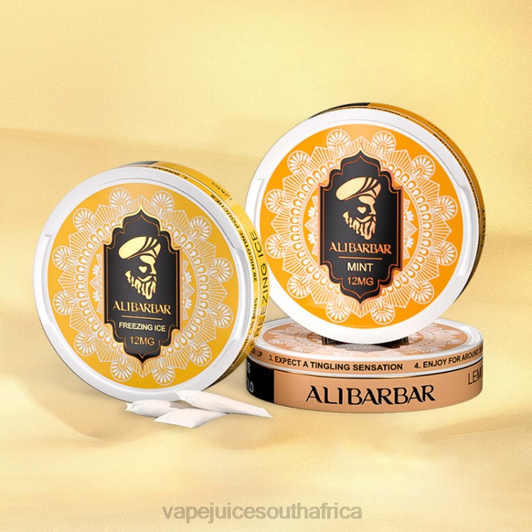 Vape Pens South Africa - Alibarbar Nicotine Pouches Blueberry Sour Raspberry V2R680