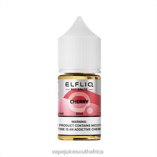 E-Liquid Vape - ELFBAR ELFLIQ nic salt 30ml CHERRY HR46J13