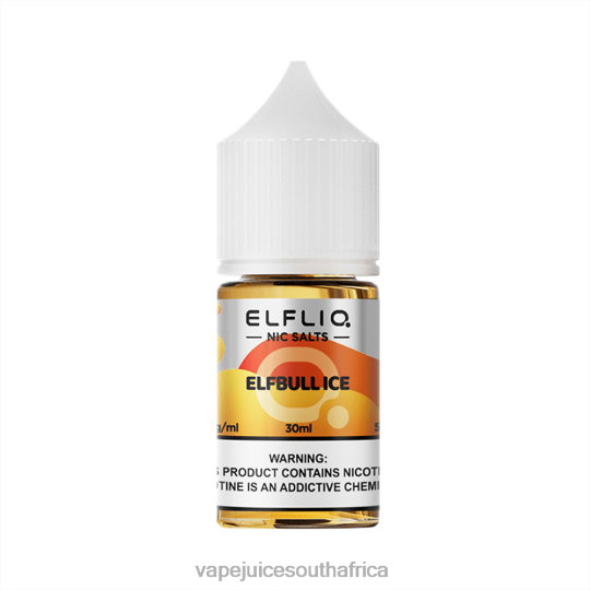 E-Liquid Vape - ELFBAR ELFLIQ nic salt 30ml ELFBULL ICE HR46J18