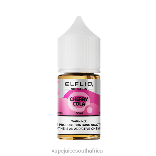 Pod Juice Flavo - ELFBAR ELFLIQ nic salt 30ml CHERRY COLA HR46J14