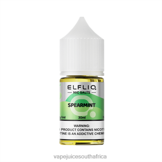 Pod Juice Flavo - ELFBAR ELFLIQ nic salt 30ml SPEARMINT HR46J29