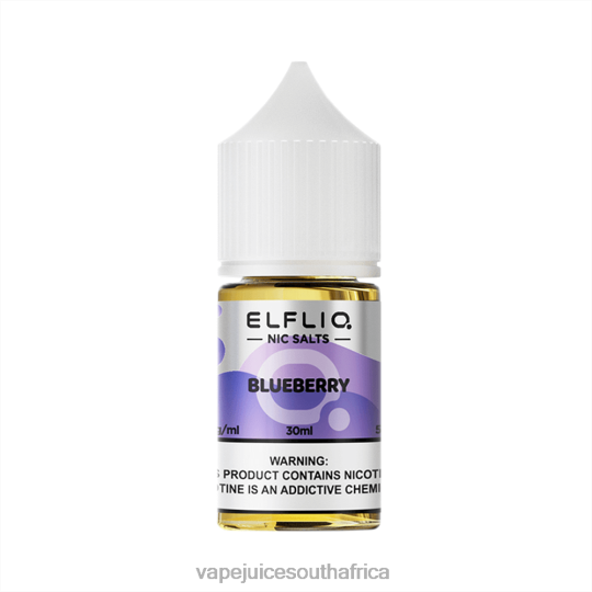 Vape Juice South Africa - ELFBAR ELFLIQ nic salt 30ml BLUEBERRY HR46J11