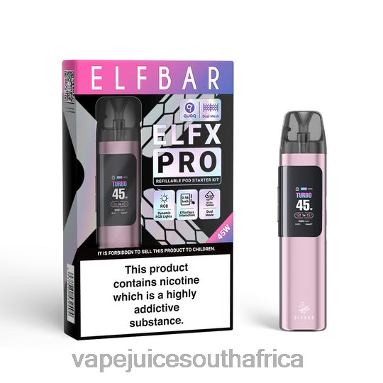 Pod Juice Flavo - ELFBAR ELFX Pro Open Pod Device Pink HR46J4