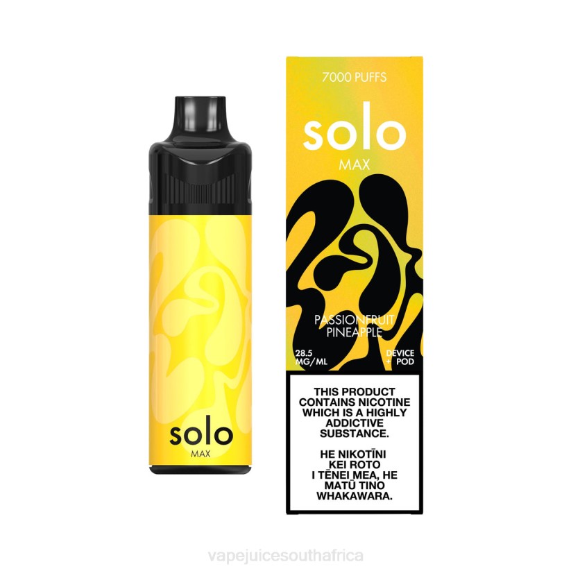 Pod Juice Flavo - Solo MAX Pod Kit D6DH69 Passionfruit Pineapple