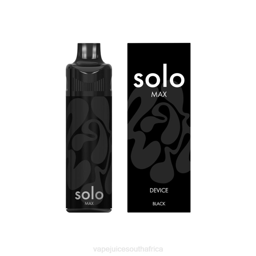 Vape Pods - Solo MAX Pod Device D6DH72 Black