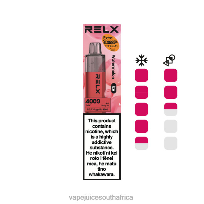 Vape Pods - RELX MagicGo 4000 Disposable Vape Watermelon (Ice) 2226R7