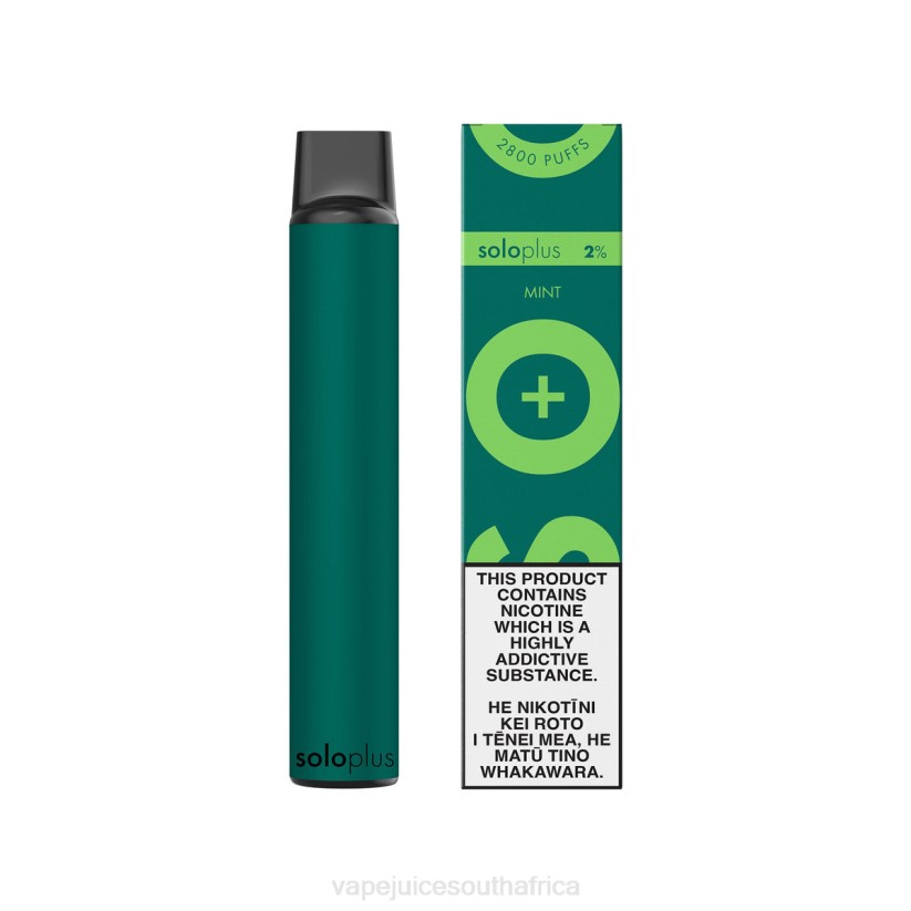 E-Liquid Vape - Solo Plus Disposable Vape D6DH33 Mint