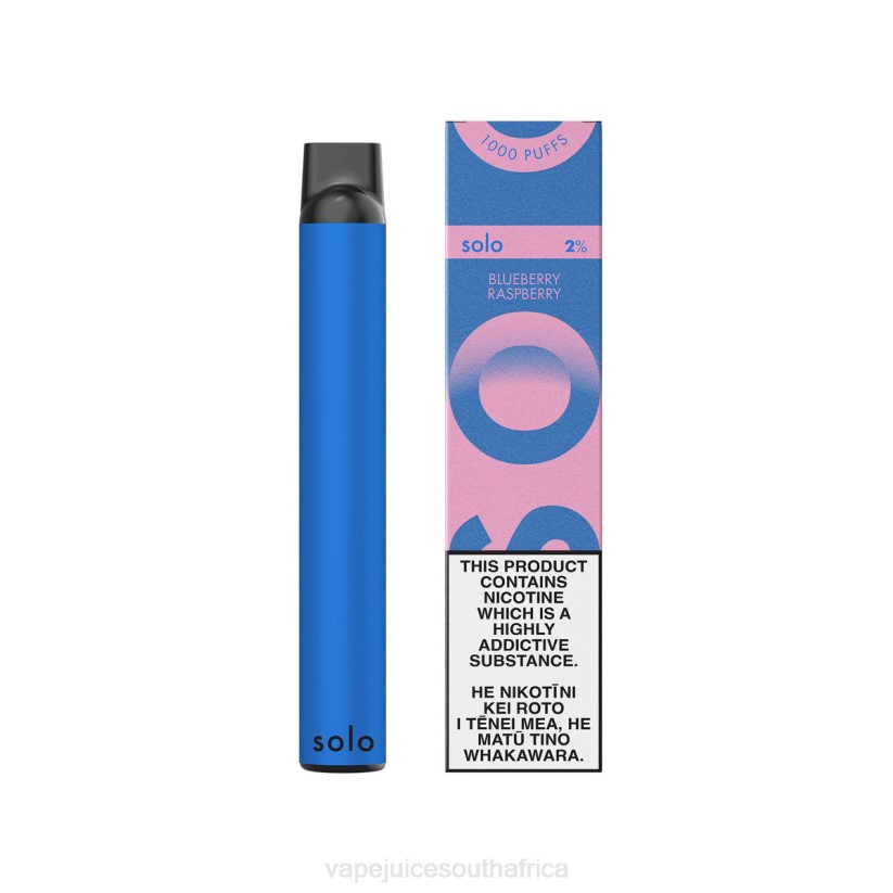 Pod Juice Flavo - Solo Disposable Vape Paradise Collection D6DH19 Blueberry Raspberry