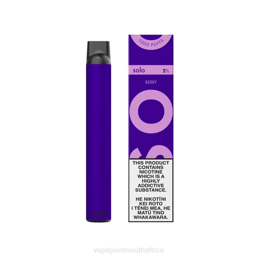 Vape Juice South Africa - Solo Disposable Vape D6DH16 Berry