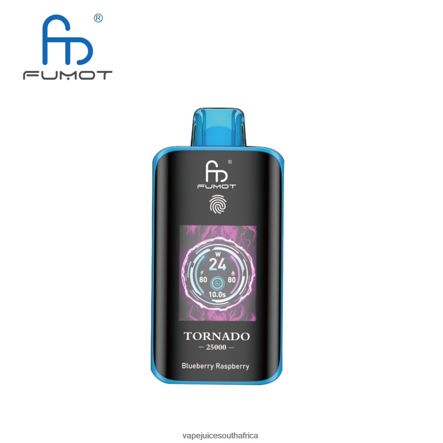 E-Liquid Vape - Fumot Tornado 25000 Disposable Vape Blueberry Raspberry HXN2PB3