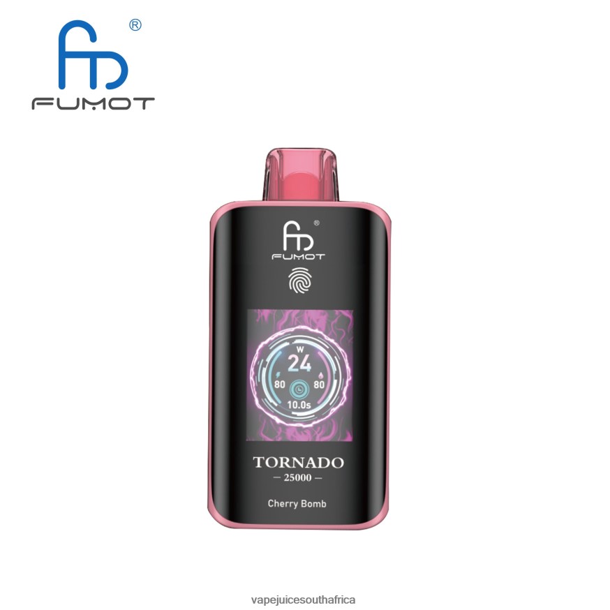 Pod Juice Flavo - Fumot Tornado 25000 Disposable Vape Cherry Bomb HXN2PB4