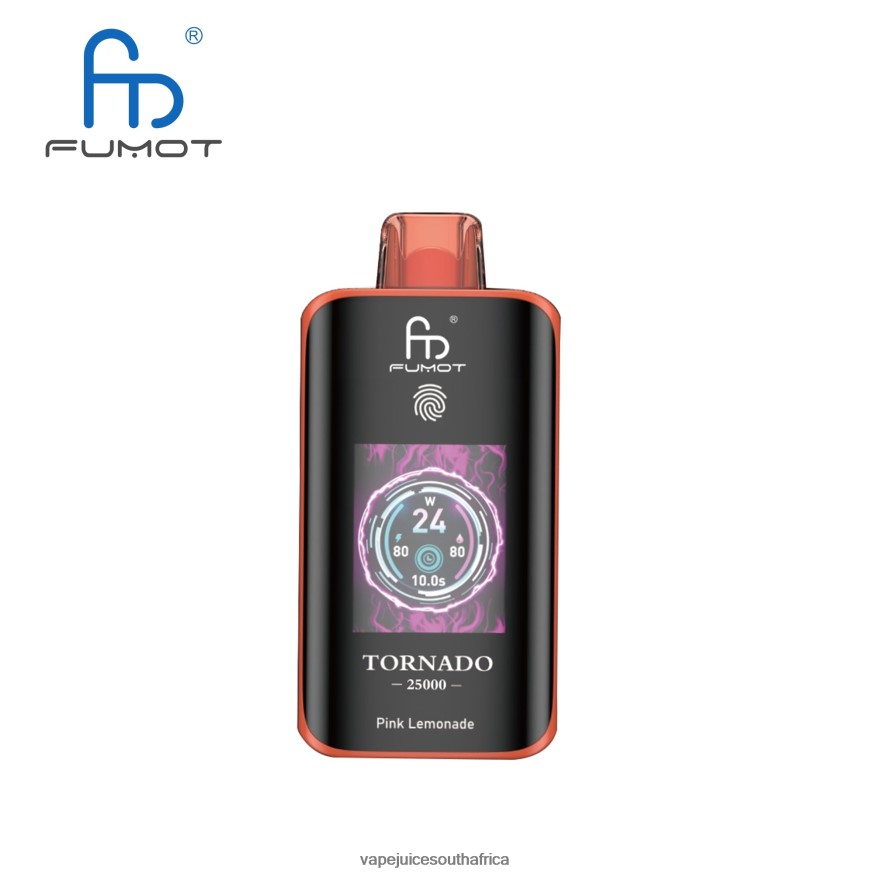 Vape Pens South Africa - Fumot Tornado 25000 Disposable Vape Pink Lemonade HXN2PB10