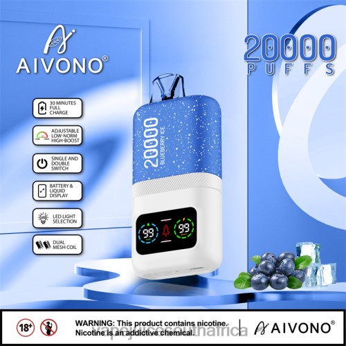 E-Liquid Vape - Aivono AIM magic 20000 N8RZ673 Blueberry Ice