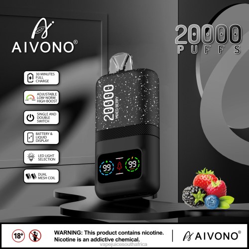 E-Liquid Vape - Aivono AIM magic 20000 N8RZ678 Mixed Berry