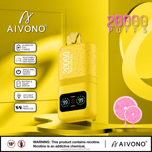 E-Liquid Vape - Aivono AIM magic 20000 N8RZ683 Pink Lemon Ice