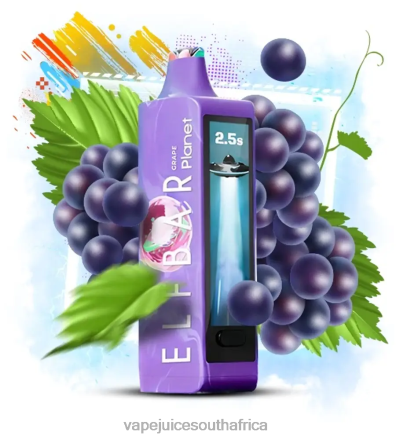 E-Liquid Vape - Elf Bar Planet 25000 Grape 6THZZ13