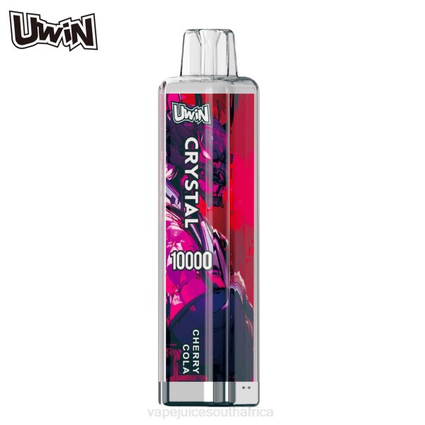 E-Liquid Vape - UWIN CRYSTAL 10000 DISPOSABLE VAPE Cherry Cola V00413