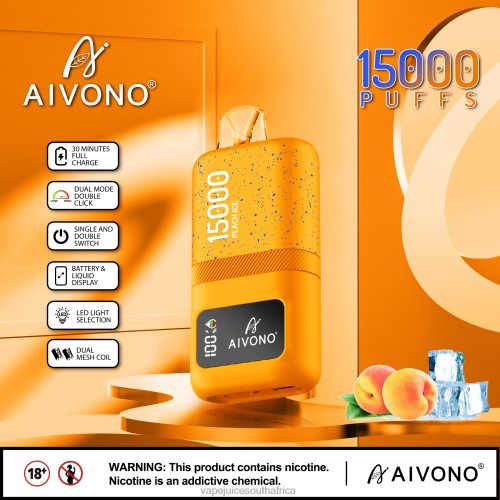 Pod Juice Flavo - Aivono AIM magic 15000 N8RZ659 Peach Ice