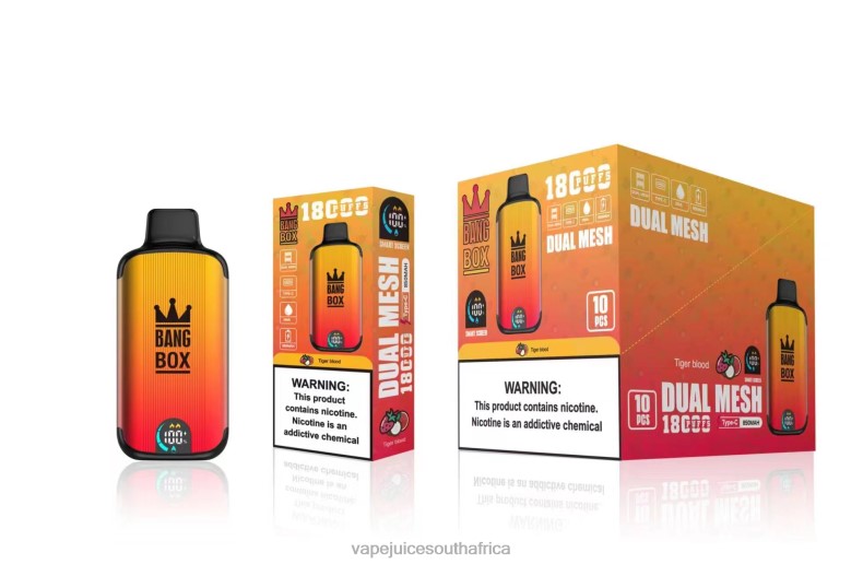 Pod Juice Flavo - Bang Box 18000 puffs Tiger Blood TJ4JJ94