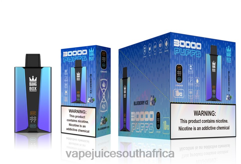 Pod Juice Flavo - Bang Box 30000 Puffs Smart Screen Blueberry Ice TJ4JJ79