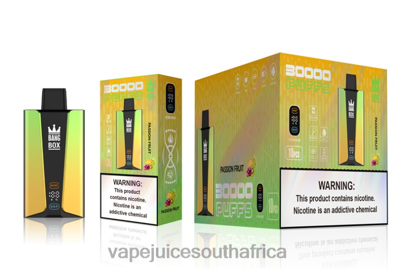 Pod Juice Flavo - Bang Box 30000 Puffs Smart Screen Passion Fruit TJ4JJ84