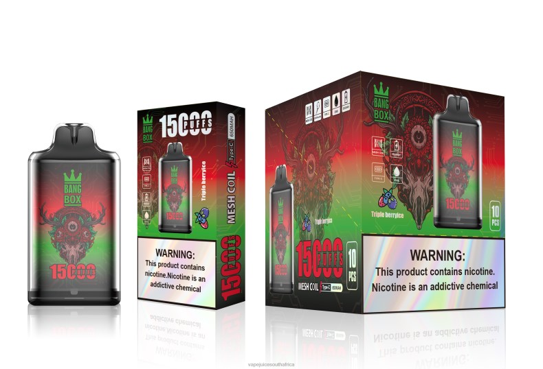Pod Juice Flavo - Bang Box S1-15000 Puffs Triple Berry Ice TJ4JJ104