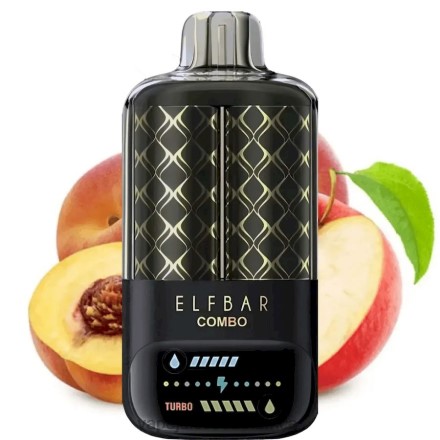 Pod Juice Flavo - Elf Bar Combo 25000 Apple & Juicy Peach 6THZZ4