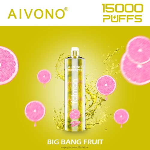 Vape Juice South Africa - Aivono FATMAN 15000 N8RZ616 Big Bang Fruit