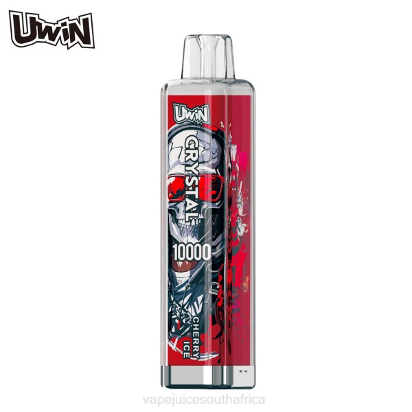 Vape Juice South Africa - UWIN CRYSTAL 10000 DISPOSABLE VAPE Cherry Ice V0046