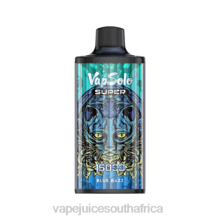 Vape Juice South Africa - Vapsolo SUPER Disposable Vape Blue Razz V2R6126