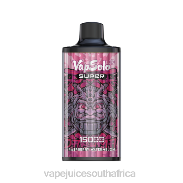 Vape Juice South Africa - Vapsolo SUPER Disposable Vape Raspberry Watermelon V2R6131