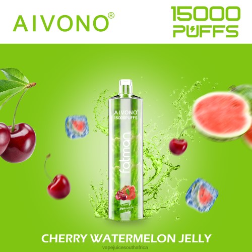 Vape Pens South Africa - Aivono FATMAN 15000 N8RZ620 Cheery Watermelon Jelly
