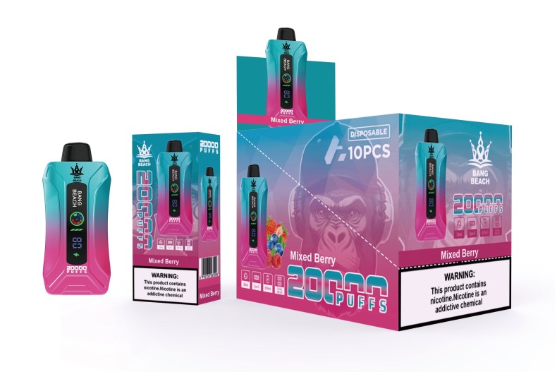 Vape Pens South Africa - Bang Beach 20000 Puffs Smart Screen Vape Mixed Berry TJ4JJ5
