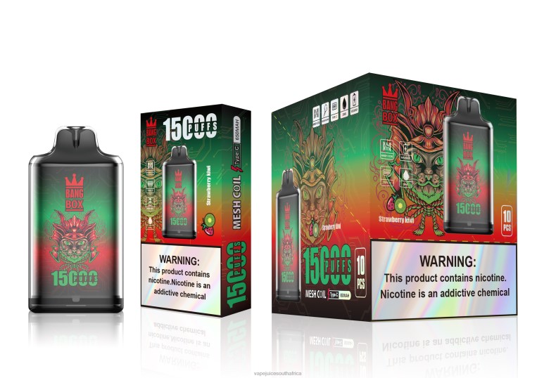 Vape Pens South Africa - Bang Box S1-15000 Puffs Strawberry Kiwi TJ4JJ100