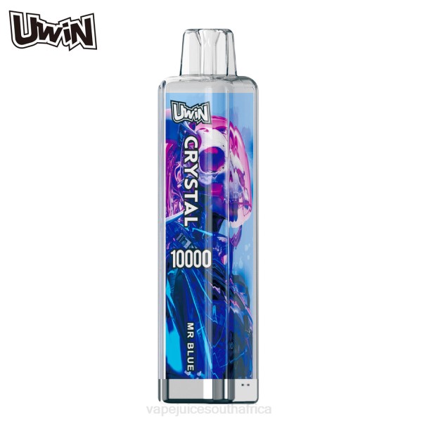 Vape Pens South Africa - UWIN CRYSTAL 10000 DISPOSABLE VAPE Mr Blue V00415