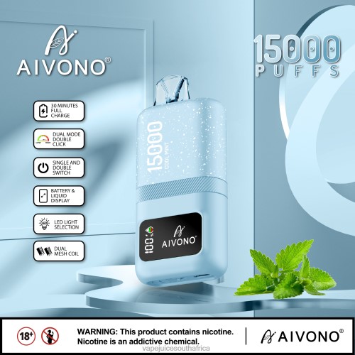 Vape Pods - Aivono AIM magic 15000 N8RZ662 Cool Mint