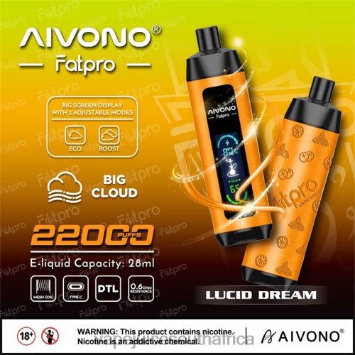 Vape Pods - Aivono Fatpro 22000 N8RZ67 Lucid Dream