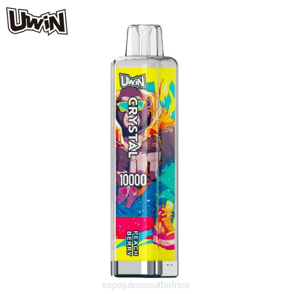 Vape Pods - UWIN CRYSTAL 10000 DISPOSABLE VAPE Peach Berry V00412