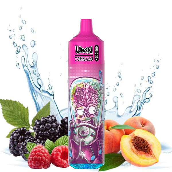 Vape Pods - UWIN CRYSTAL 35K DISPOSABLE VAPE Peach Berry V00427