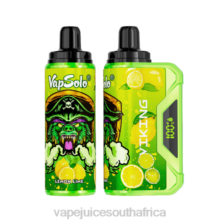 Vape Pods - Vapsolo VIKING Disposable Vape Lemon Lime V2R6152