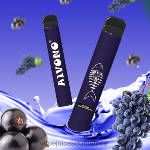 Pod Juice Flavo - Aivono AIM FISHBONE 600 N8RZ6284 Grape Blackcurrant