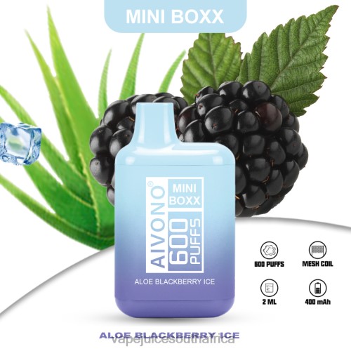 Vape Pens South Africa - Aivono AIM MINI BOXX 600 N8RZ6240 Aloe Current Ice