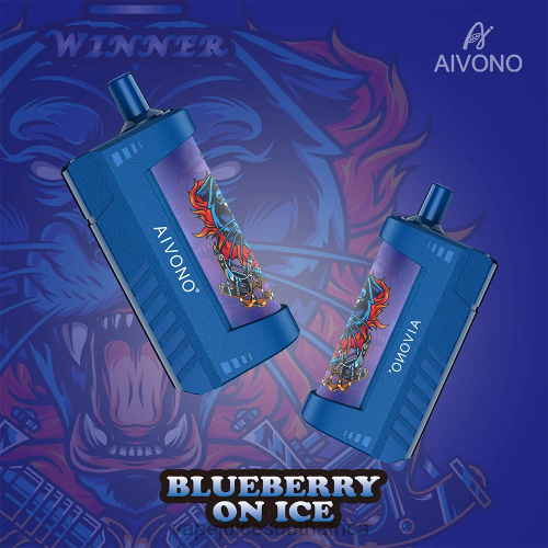 E-Liquid Vape - Aivono AIM WINNER 5000 N8RZ6123 Blueberry On Ice