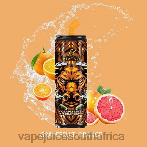 E-Liquid Vape - Aivono AIM WINNER 6000 Coca Cola Bottles N8RZ6118 Grapefruit Orange