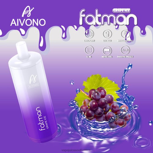 Pod Juice Flavo - Aivono FATMAN 6800 N8RZ624 Grape Ice